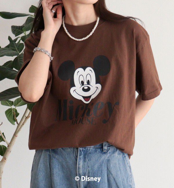 fredy emue「【GOOD ROCK SPEED】MICKEY半袖Ｔシャツ 3」|Tシャツ・カットソー|ブラウン