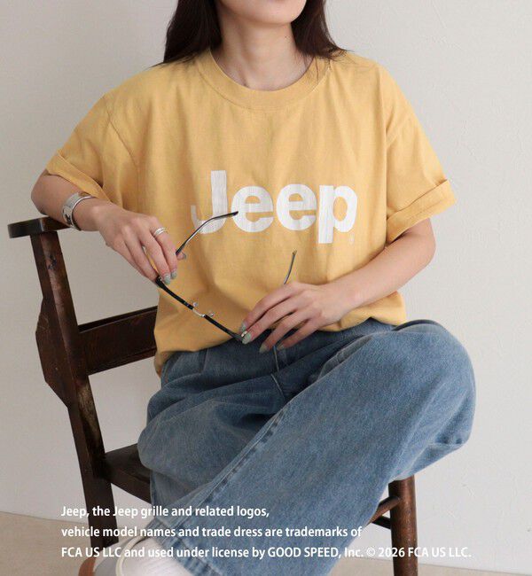 fredy emue「【GOOD ROCK SPEED/グッドロックスピード】Jeep半袖Ｔシャツ」|Tシャツ・カットソー|イエロー