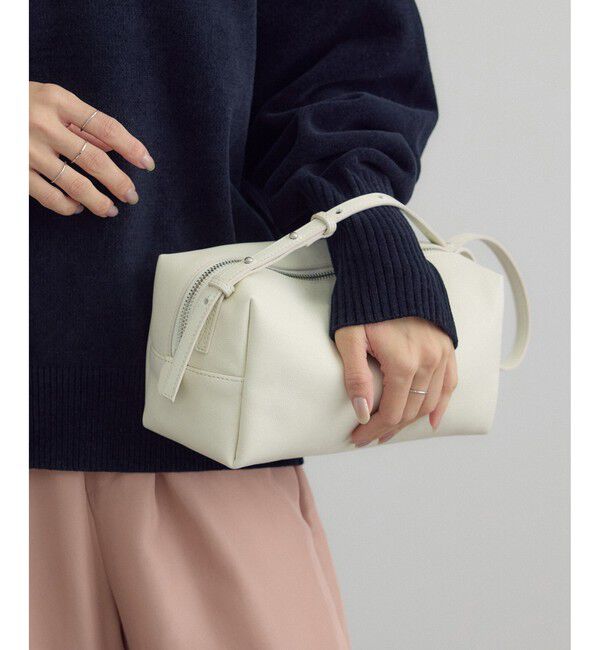 SALON adam et rope'「【W S（ドゥーブル）】ゴートレザーショルダーバッグ」|ショルダー・メッセンジャー|