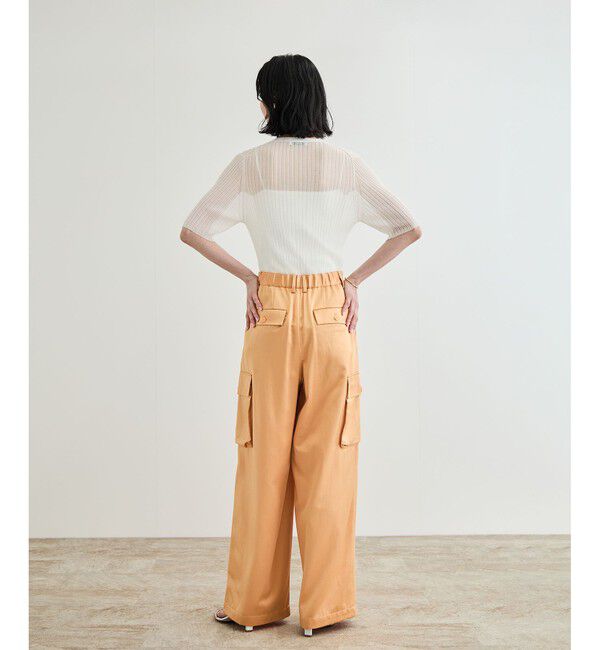 ROPE「シアーリブカーディガン/洗える」|カーディガン|