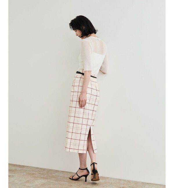 ROPE「シアーリブカーディガン/洗える」|カーディガン|