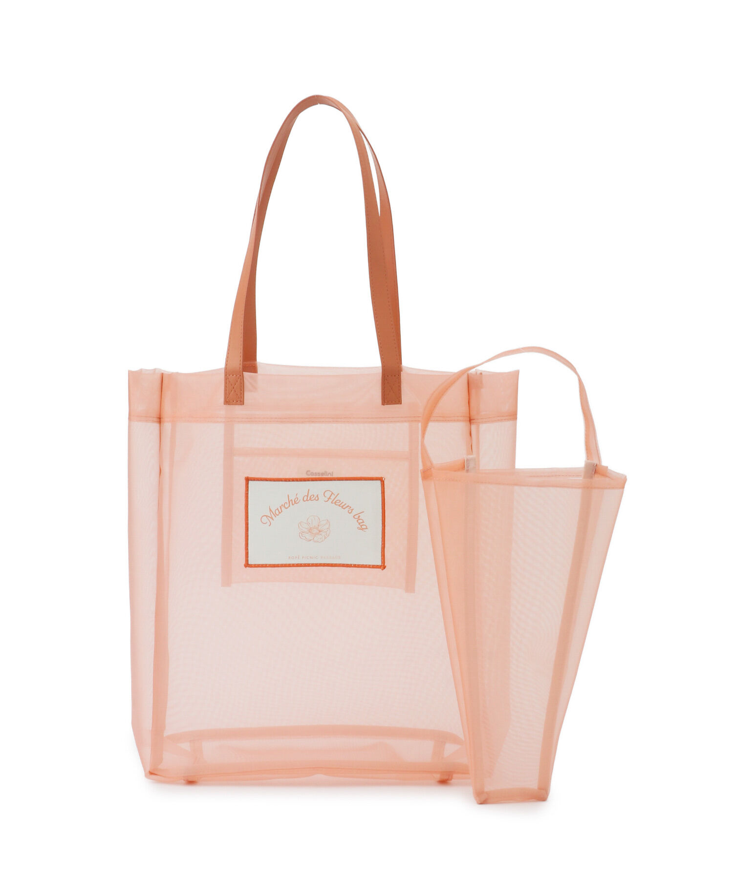 ROPE PICNIC PASSAGE「【Casselini/キャセリーニ別注】フラワーバッグSETシアービッグトート」|トートバッグ|