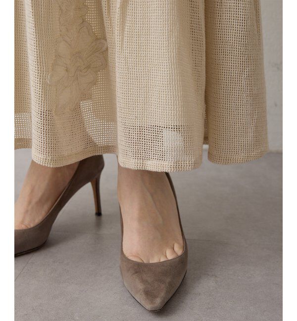  「メッシュレースワンピース」|ワンピース|