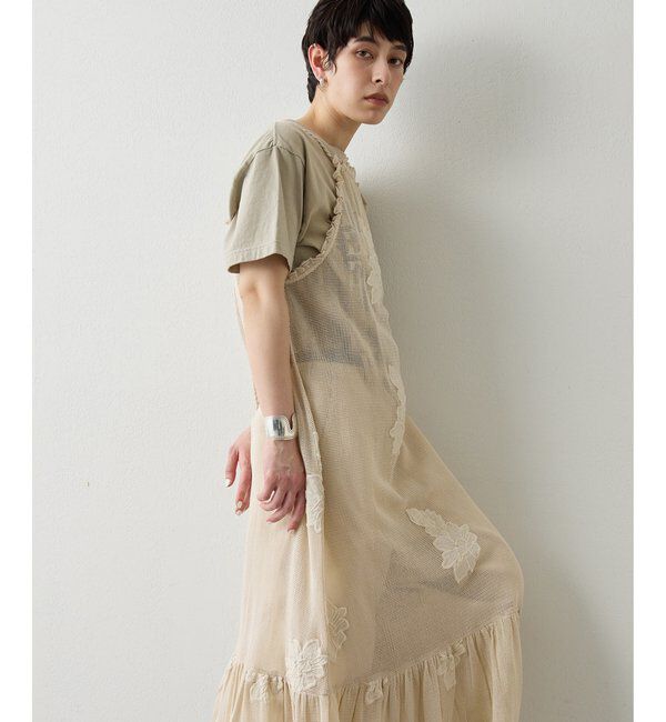  「メッシュレースワンピース」|ワンピース|
