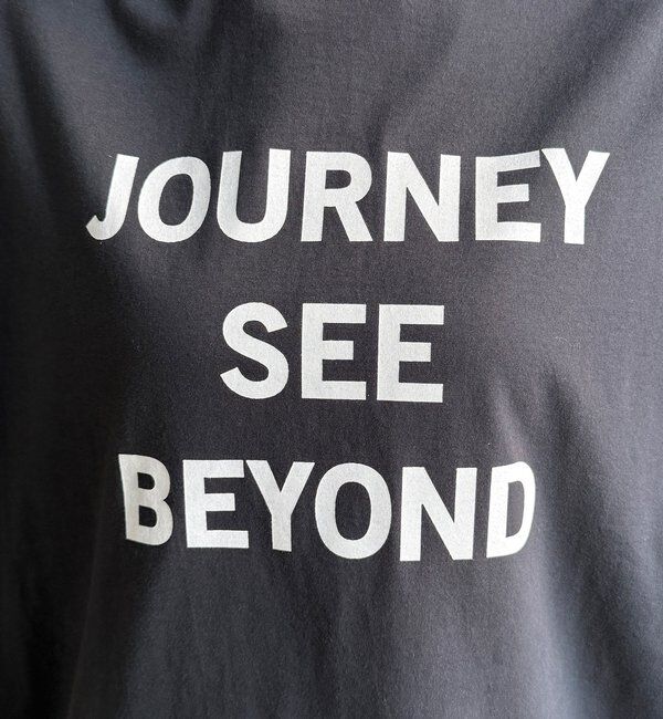  「【WEB限定】袖タックフレンチスリーブロゴTEE」|Tシャツ・カットソー|