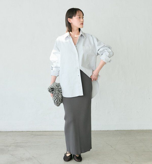  「【マイナス3kg/レビュー高評価☆】リブタイトスカート」|スカート|