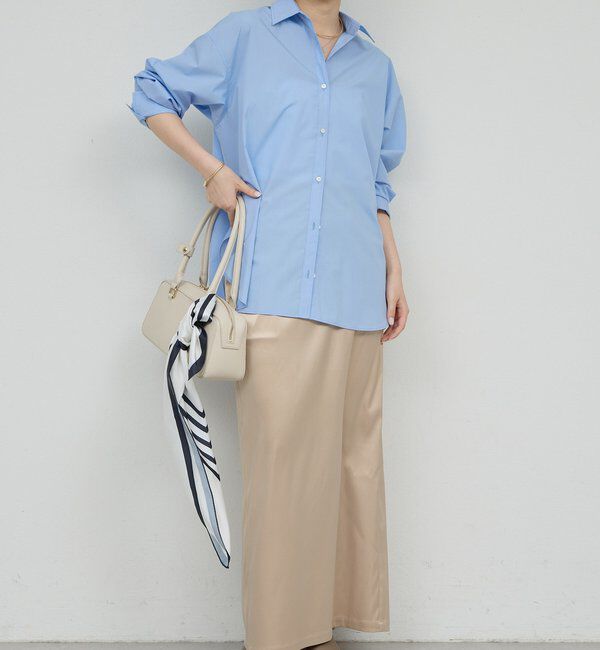  「【ルミネ限定カラー】【手洗い可能】ストレッチサテンタイトスカート」|スカート|