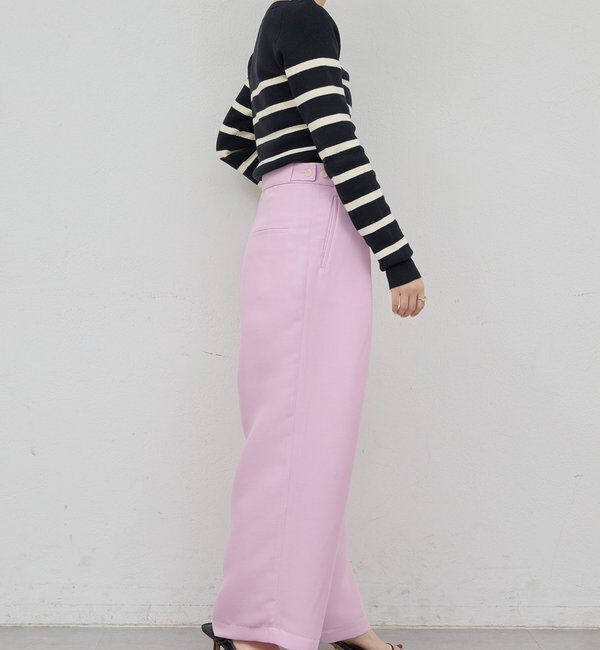  「【HERITANOVUM】ボートスムースボーダーニット」|ニット・セーター|