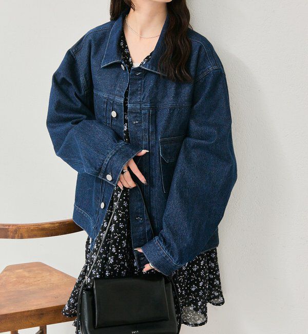  「オーバーデニムジャケット」|デニムジャケット|