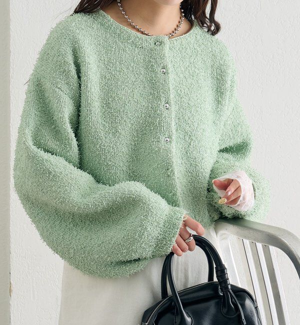  「26SSミニフリンジカーディガン」|カーディガン|