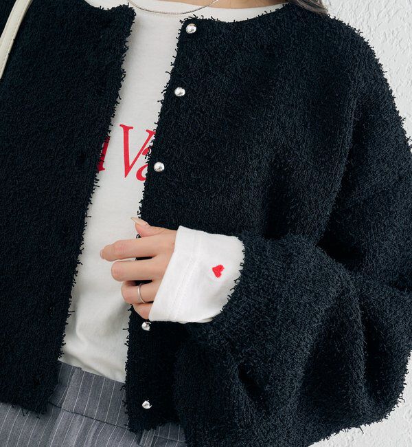  「26SSミニフリンジカーディガン」|カーディガン|