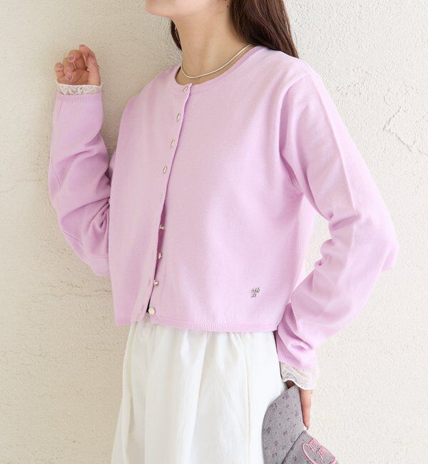  「デイリーショートカーディガン」|カーディガン|