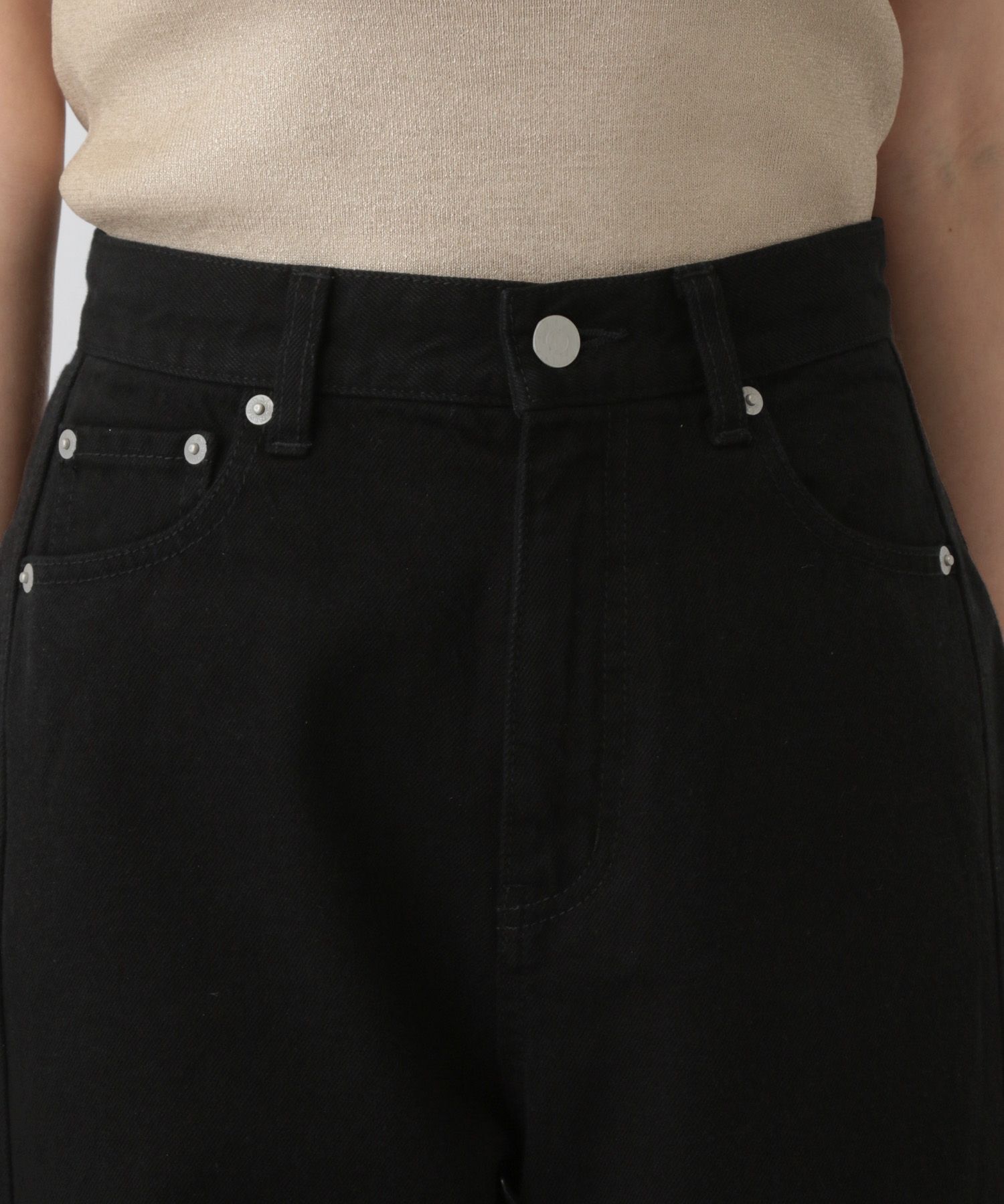 A part by 「Apbコクーンデニムパンツ」|デニム|