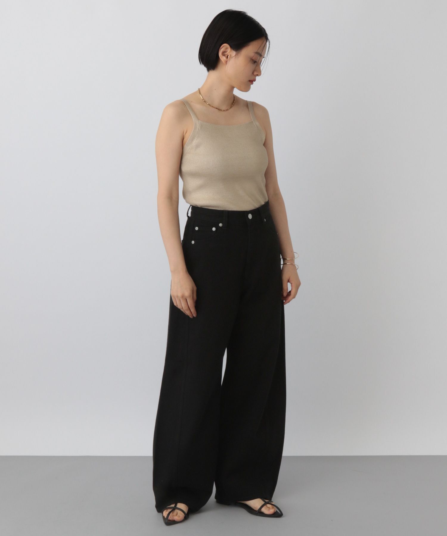 A part by 「Apbコクーンデニムパンツ」|デニム|