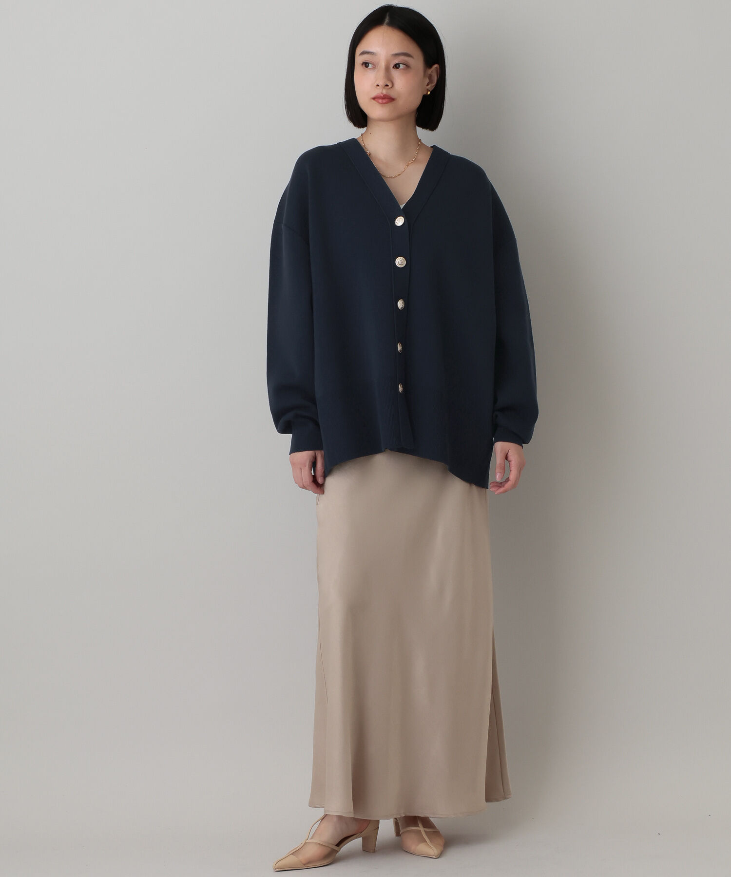 A part by 「【新色追加】スポンディッシュVカーディガン」|ニット・セーター|