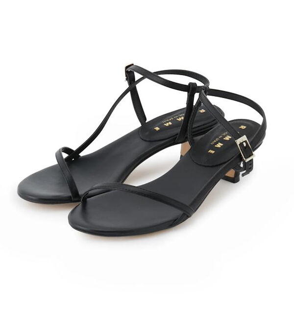 Rouge vif「【REMME/レメ】アシンメトリーストラップサンダル」|サンダル|