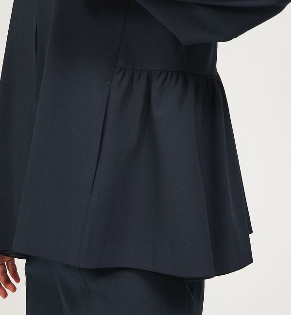 abahouse mavie「【WEB Domani掲載】【セットアップ対応/エニデイカセット】ノーカラーボレ」|ノーカラージャケット|