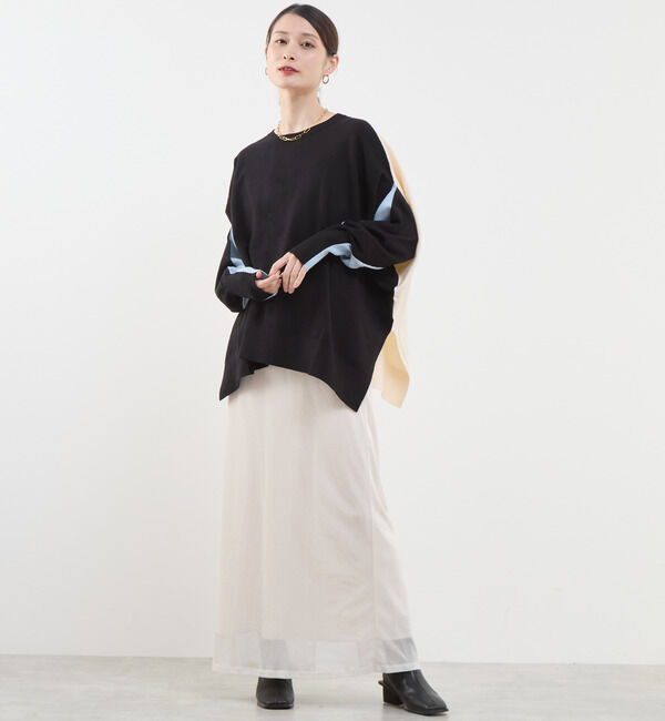 Soffitto「ストレッチベロアスカート」|スカート|