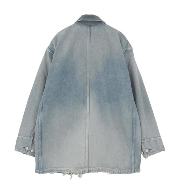 SOFFITTO「【KURO/クロ】DENIM HALF COAT」|デニムジャケット|