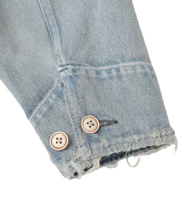 SOFFITTO「【KURO/クロ】DENIM HALF COAT」|デニムジャケット|