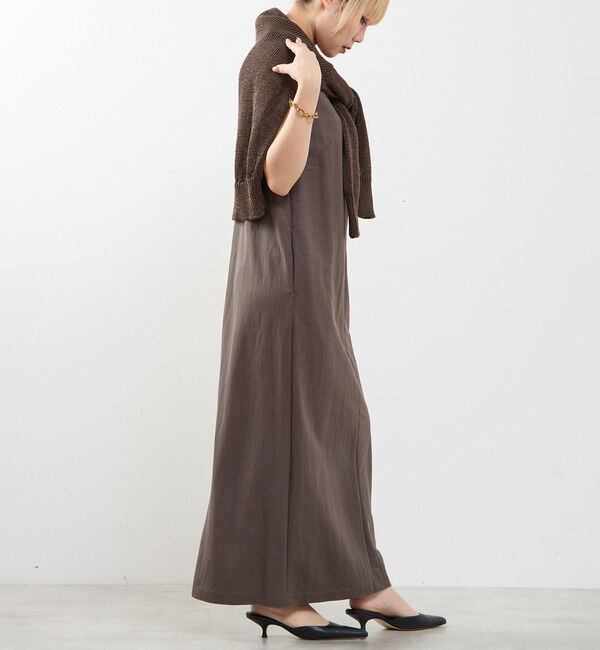 SOFFITTO「ストレートシルエットノースリーブワンピース」|ワンピース|