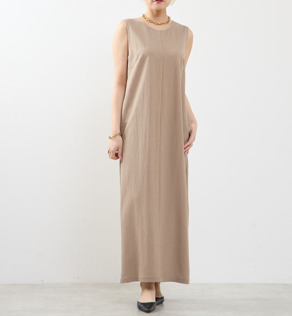 SOFFITTO「ストレートシルエットノースリーブワンピース」|ワンピース|