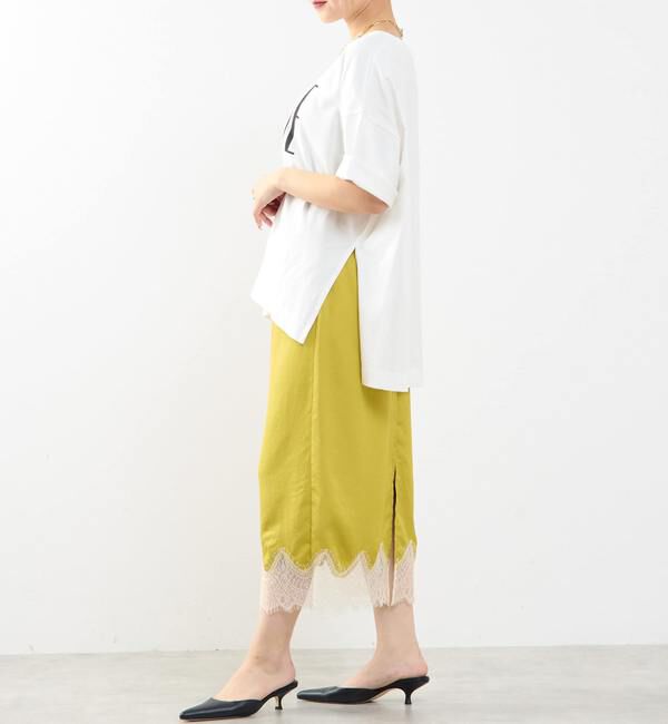 SOFFITTO「《定番》顔料染プリントTシャツ」|Tシャツ・カットソー|