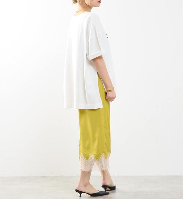 SOFFITTO「《定番》顔料染プリントTシャツ」|Tシャツ・カットソー|