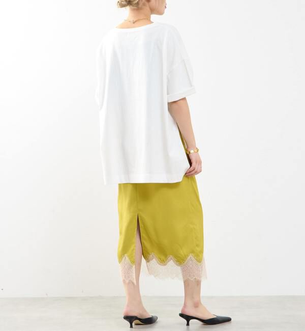 SOFFITTO「《定番》顔料染プリントTシャツ」|Tシャツ・カットソー|