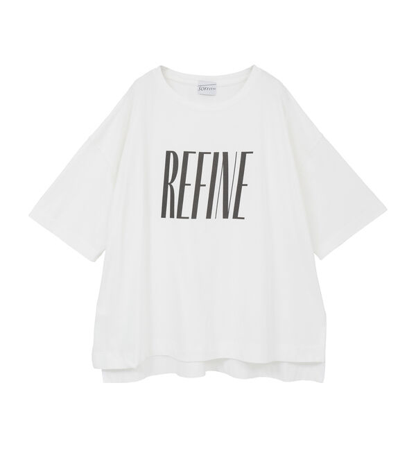 SOFFITTO「《定番》顔料染プリントTシャツ」|Tシャツ・カットソー|