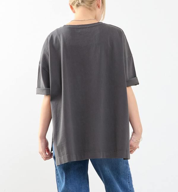 SOFFITTO「《定番》顔料染プリントTシャツ」|Tシャツ・カットソー|