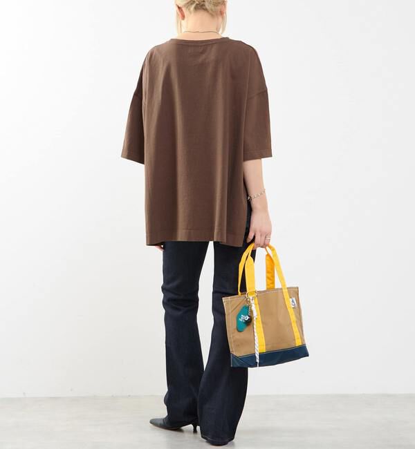 SOFFITTO「《定番》顔料染プリントTシャツ」|Tシャツ・カットソー|