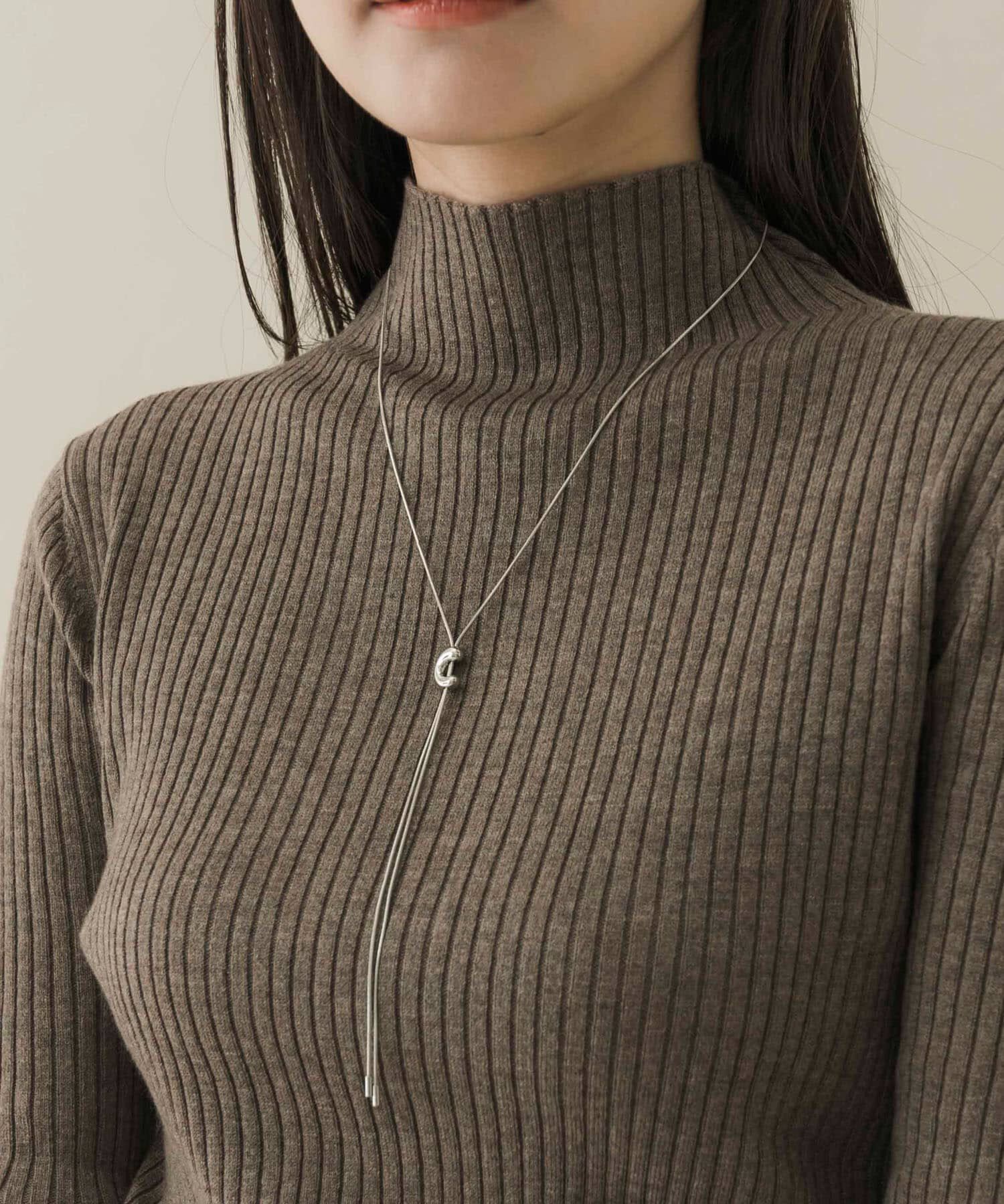 SMELLY「ニュアンスメタルスライドネックレス」|ネックレス|