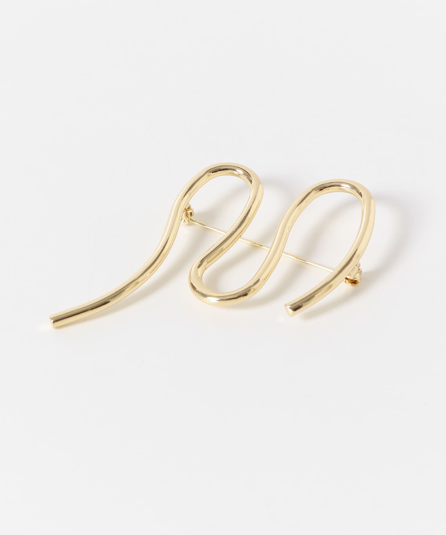 SMELLY「ニュアンスラインブローチ」|ブローチ・コサージュ|