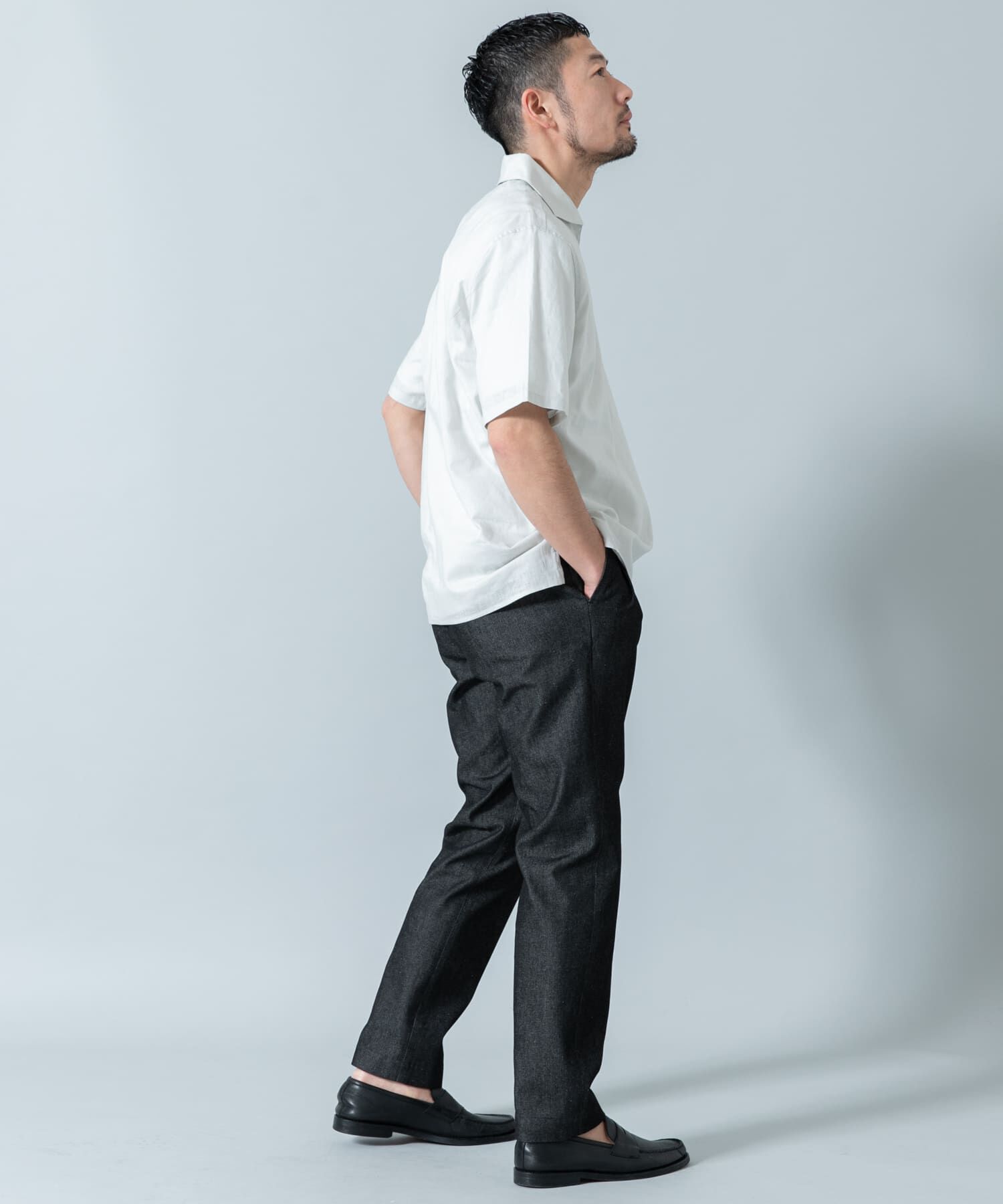 URBAN RESEARCH ROSSO「『XLサイズあり』リラックスコットンリネンスキッパーシャツ」|シャツ・ブラウス|