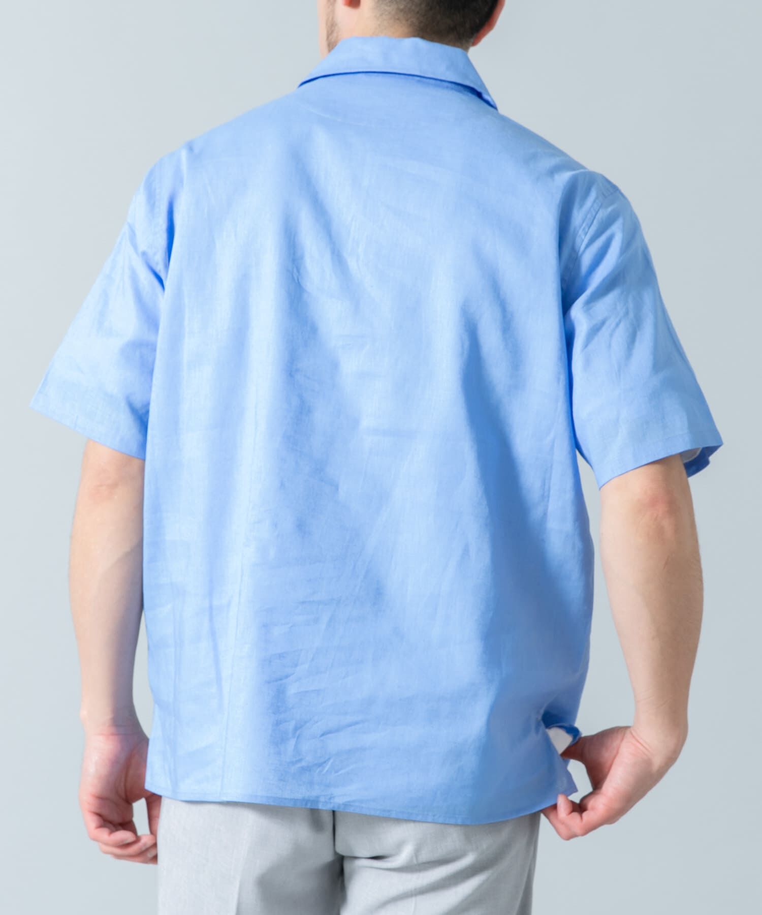 URBAN RESEARCH ROSSO「『XLサイズあり』リラックスコットンリネンスキッパーシャツ」|シャツ・ブラウス|