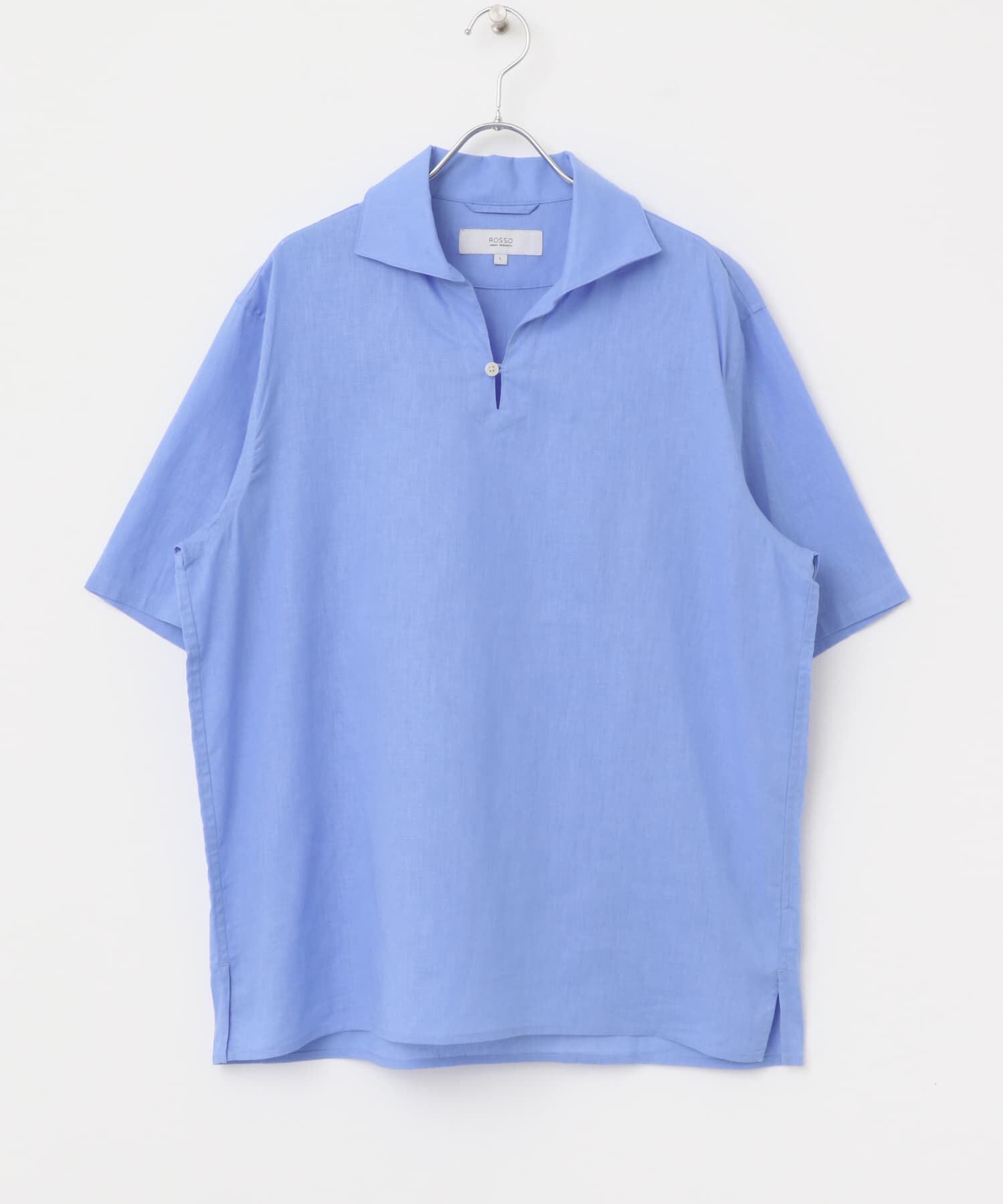 URBAN RESEARCH ROSSO「『XLサイズあり』リラックスコットンリネンスキッパーシャツ」|シャツ・ブラウス|