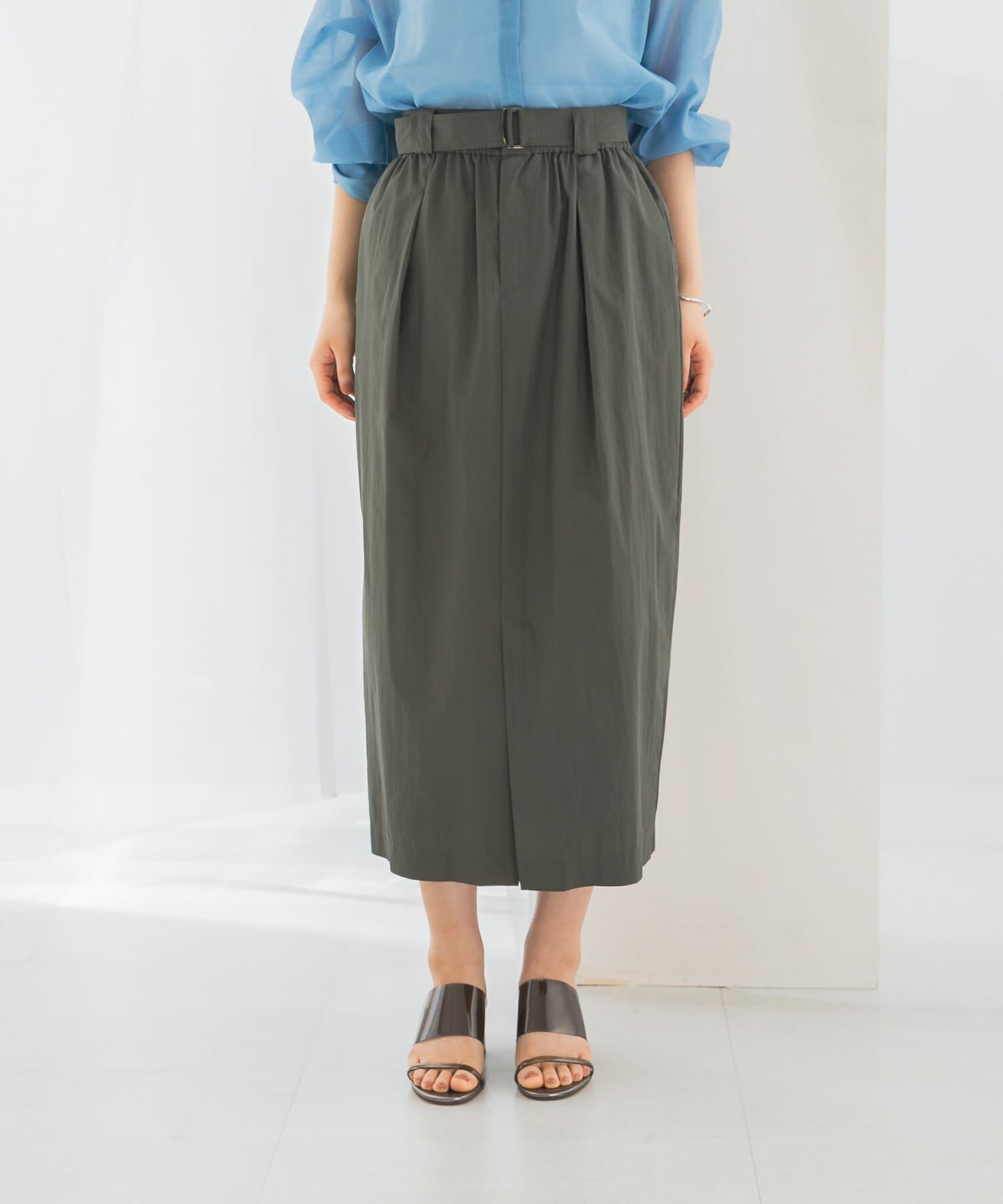 URBAN RESEARCH ROSSO「ベルト付スカート」|スカート|