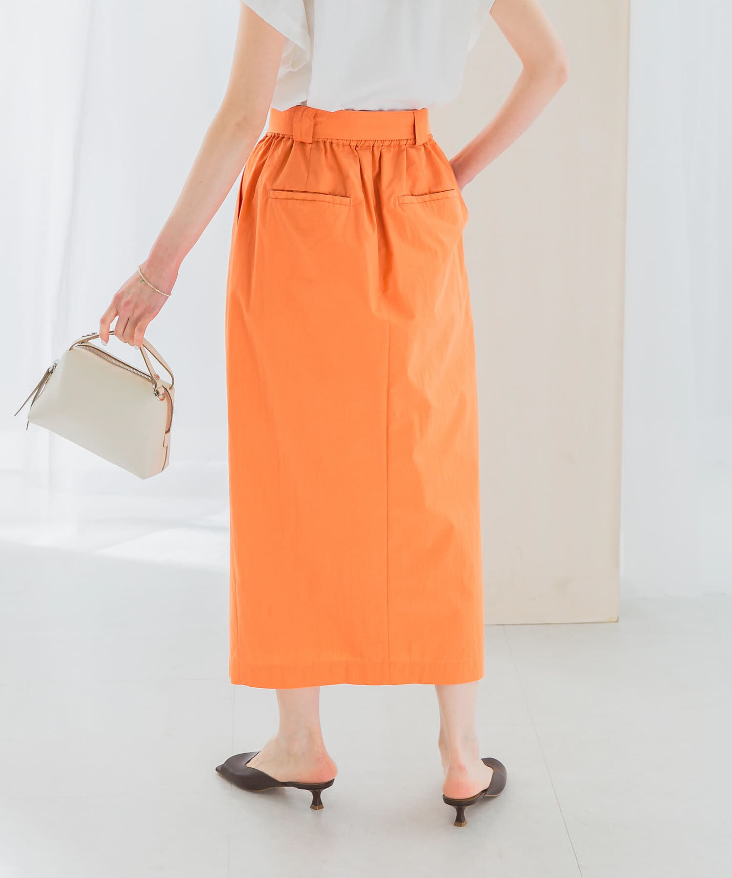 URBAN RESEARCH ROSSO「ベルト付スカート」|スカート|