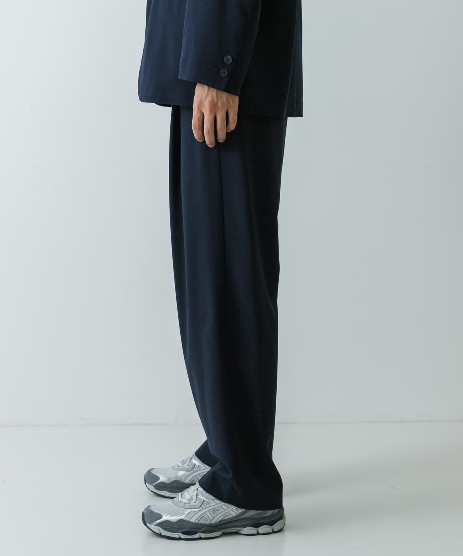 URBAN RESEARCH「ATON　HIGH TWIST WOOL WIDE PANTS」|その他|