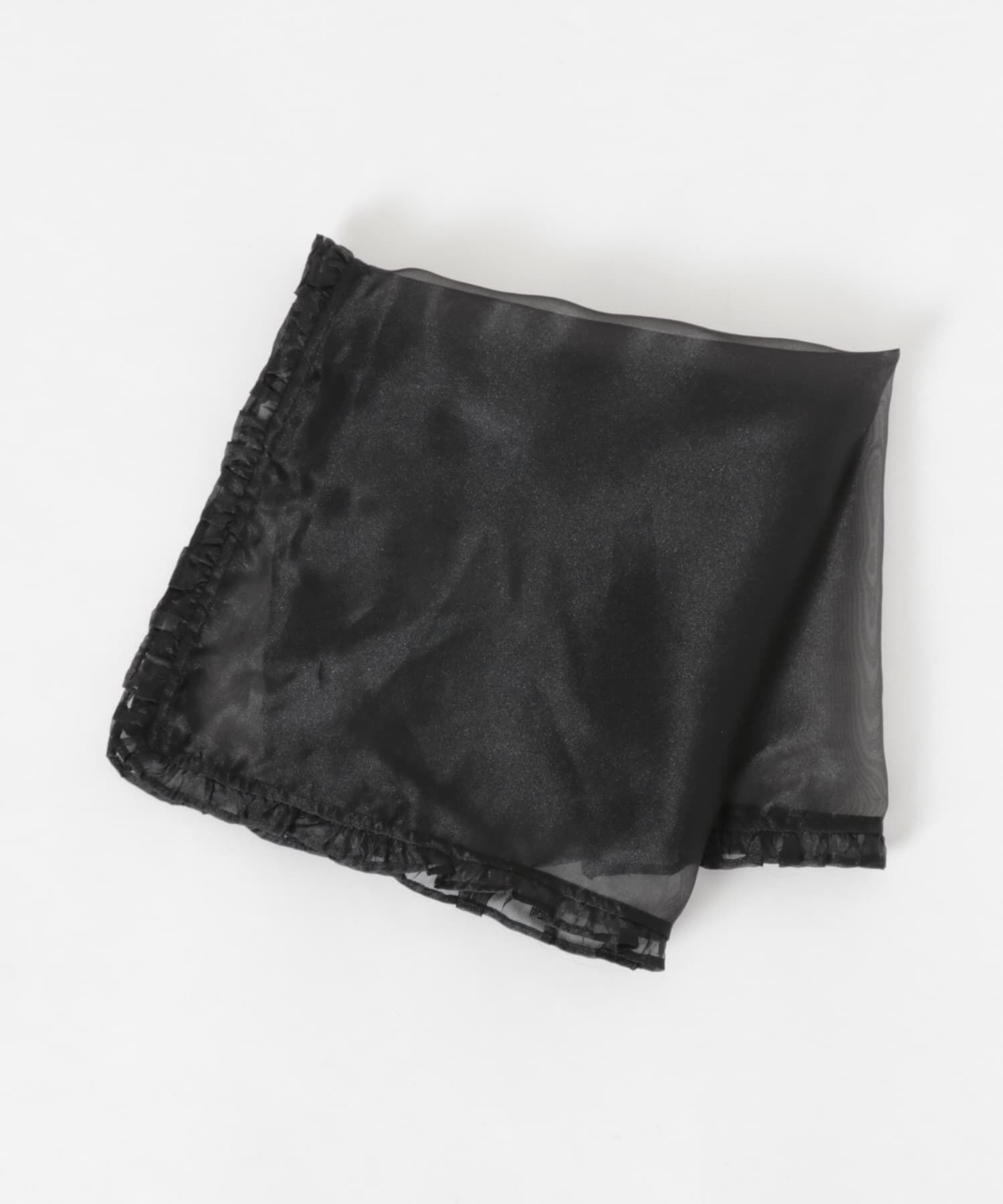 URBAN RESEARCH「GANNI　Silk Organza Frill Scarf」|バンダナ・スカーフ|