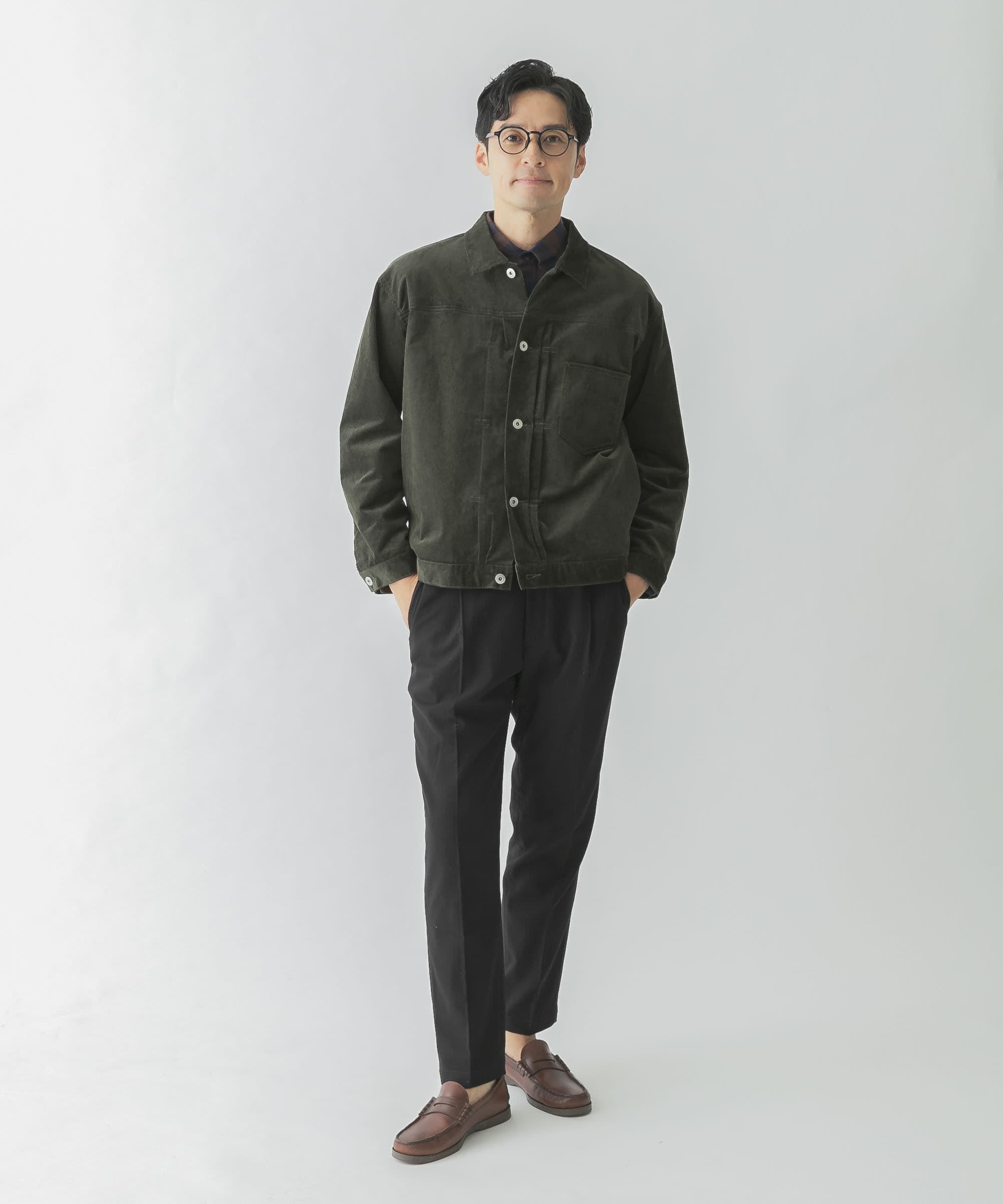 URBAN RESEARCH ROSSO「『XLサイズあり』リラックスコーデュロイブルゾン」|ブルゾン・スタジャン|