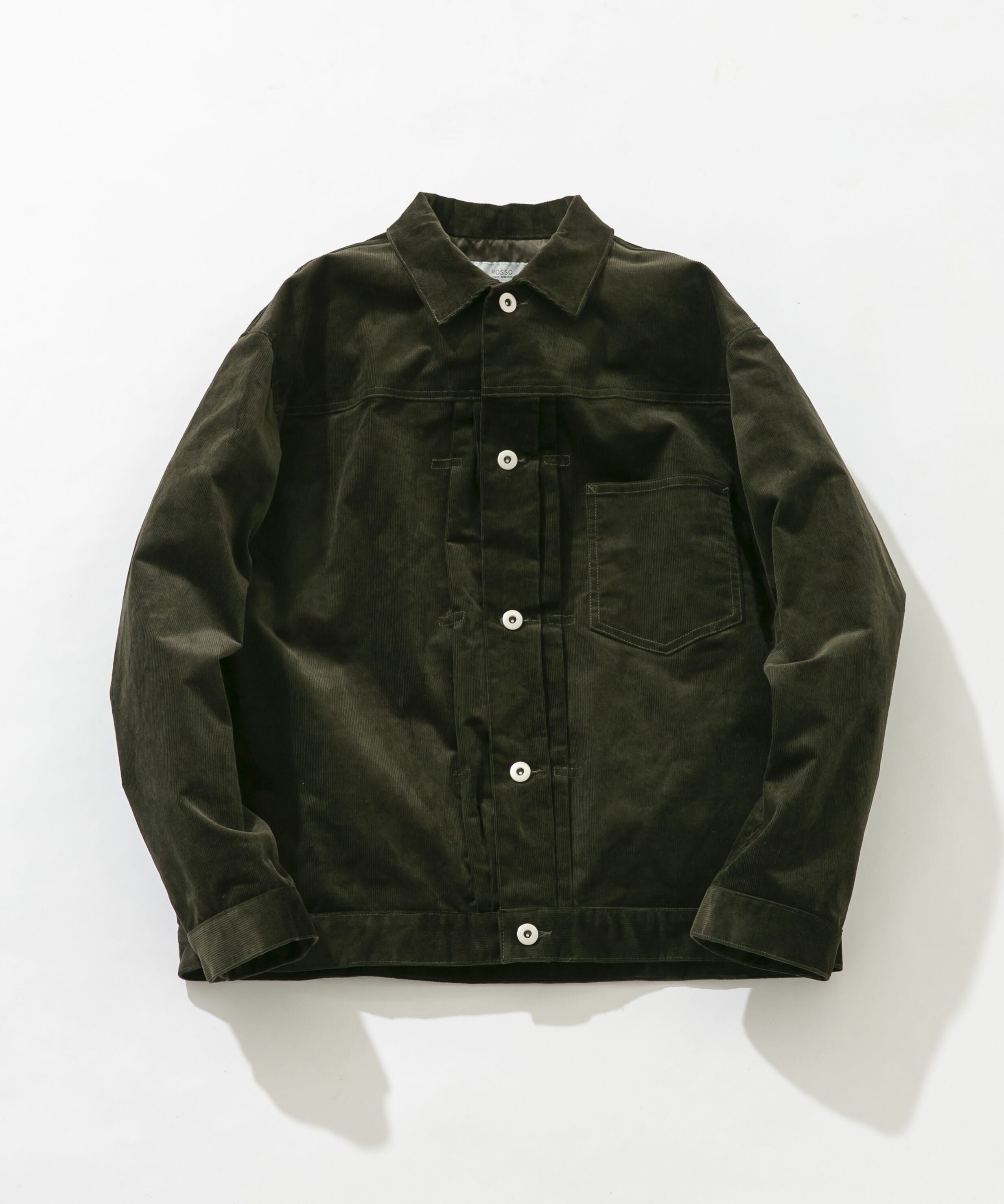 URBAN RESEARCH ROSSO「『XLサイズあり』リラックスコーデュロイブルゾン」|ブルゾン・スタジャン|