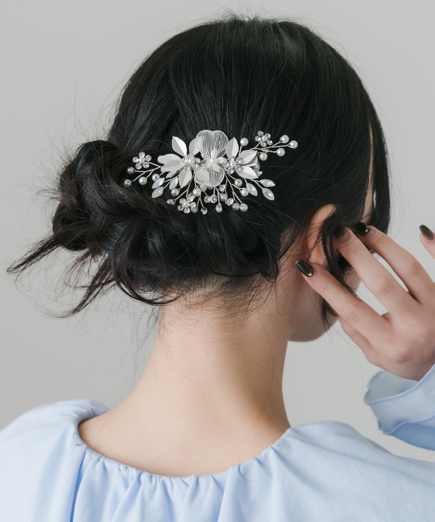 SMELLY「メタルリーフモチーフヘアクリップ」|その他|