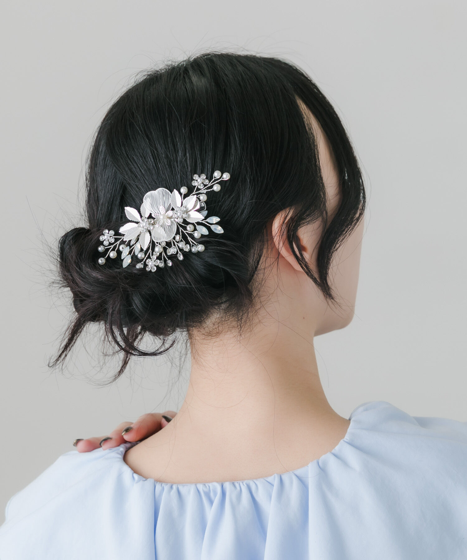 SMELLY「メタルリーフモチーフヘアクリップ」|その他|