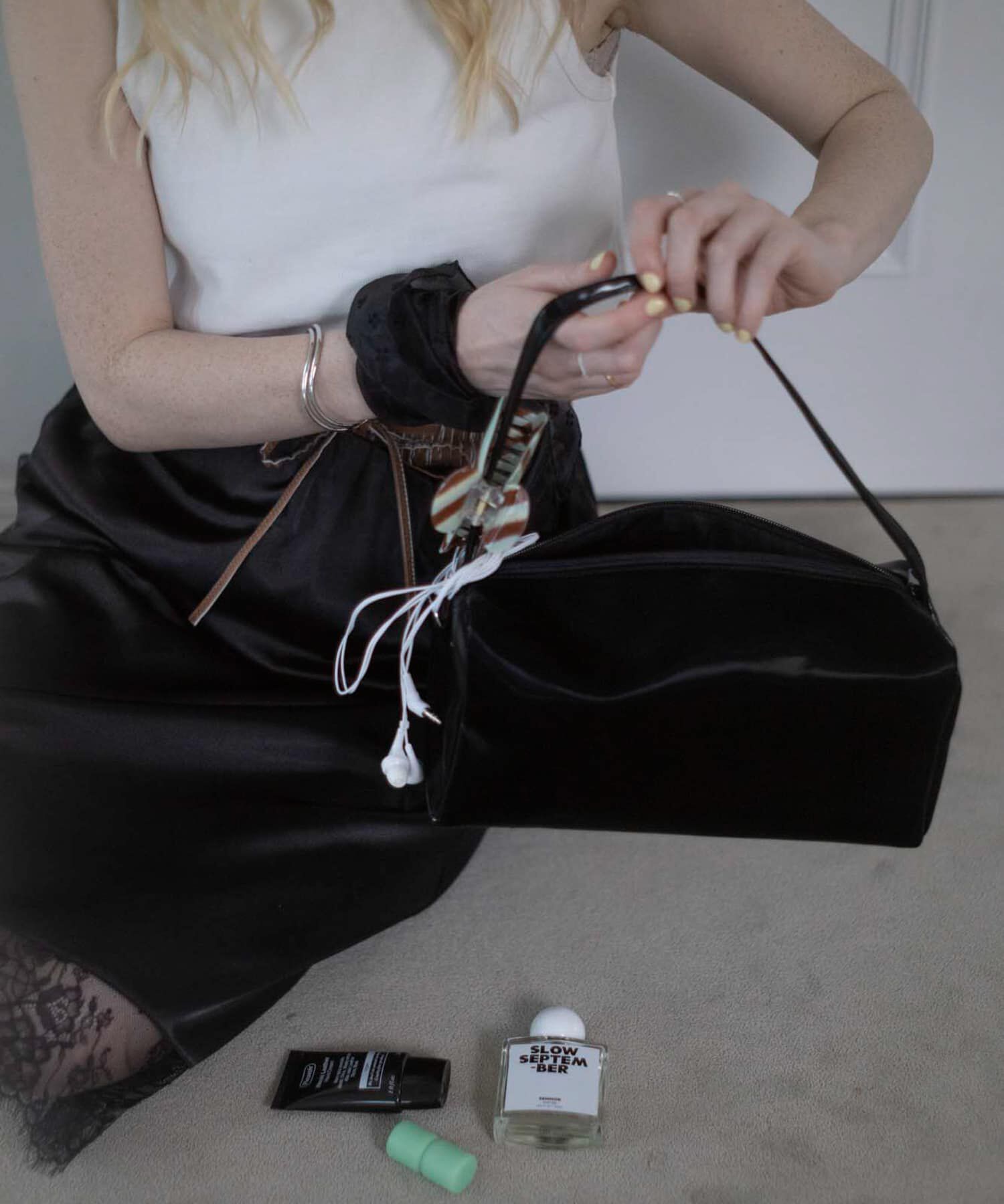 SMELLY「シャイニースクエアバッグ」|トートバッグ|