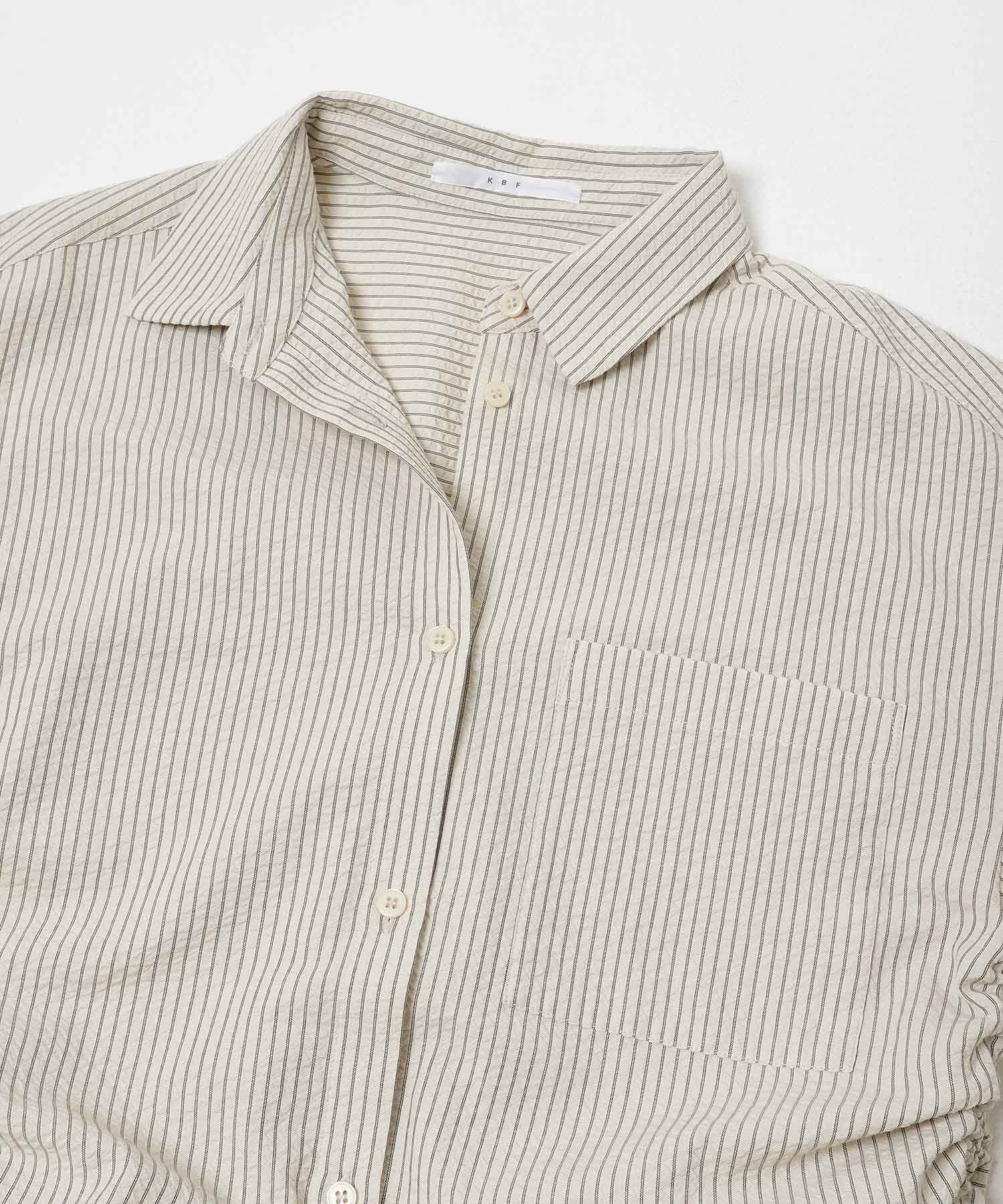  「サイドドロストサッカーシャツ」|シャツ・ブラウス|