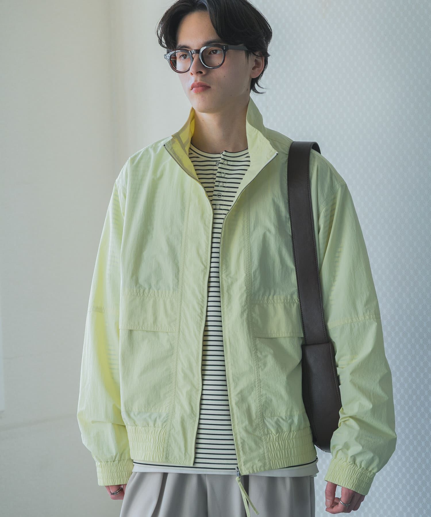 SENSE OF PLACE by URBAN RESEARCH「リップストップナイロンブルゾン」|ブルゾン・スタジャン|