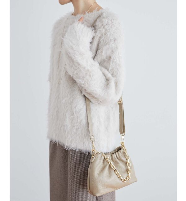 le.coeur blanc「AULENTTIギャザー2WAYショルダー」|ショルダー・メッセンジャー|