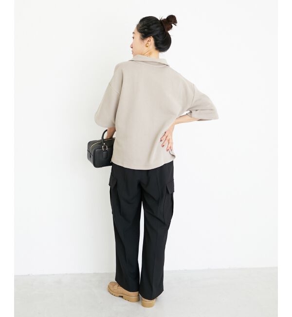  「センタープレスカーゴパンツ」|カーゴ|